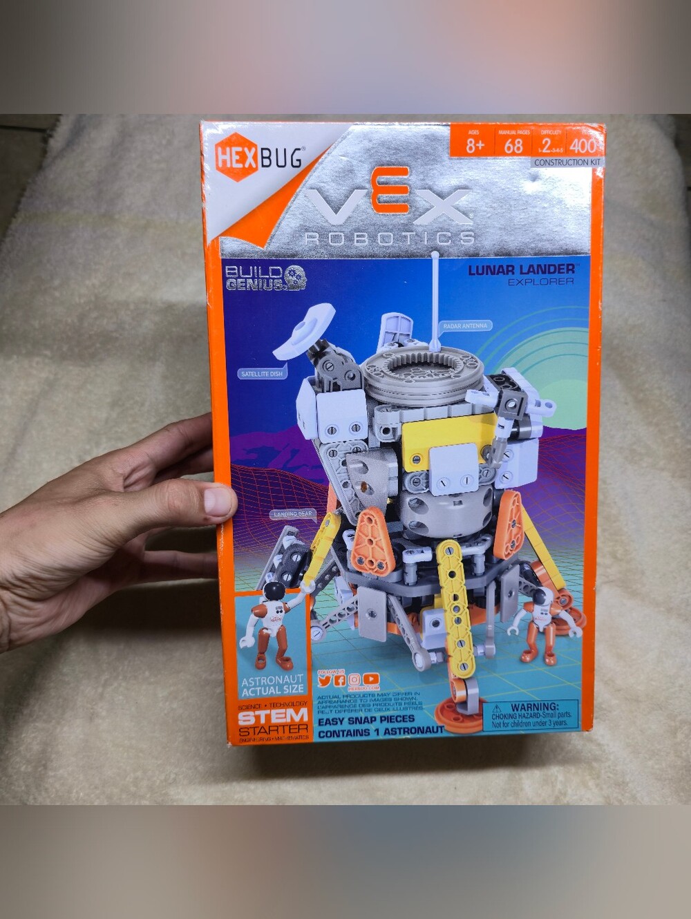 Vex Robotics Lunar Lander Engineering Science Building STEM Project Kit
